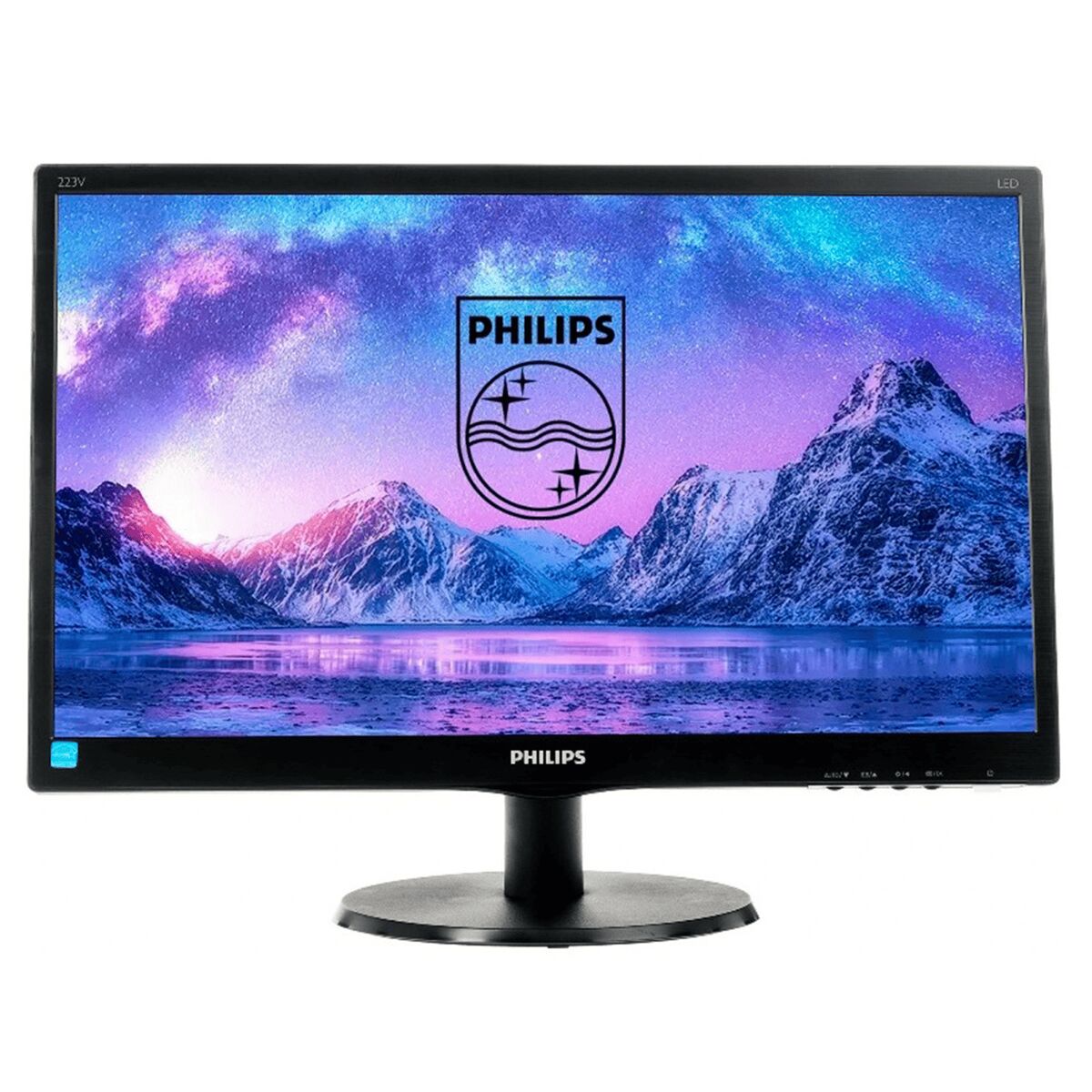 Монитор PHILIPS 21.5 223V5LSB210(62) 1920x1080 5mc 200 кдм2 10M1 VGA Black (1).jpg2 (1)